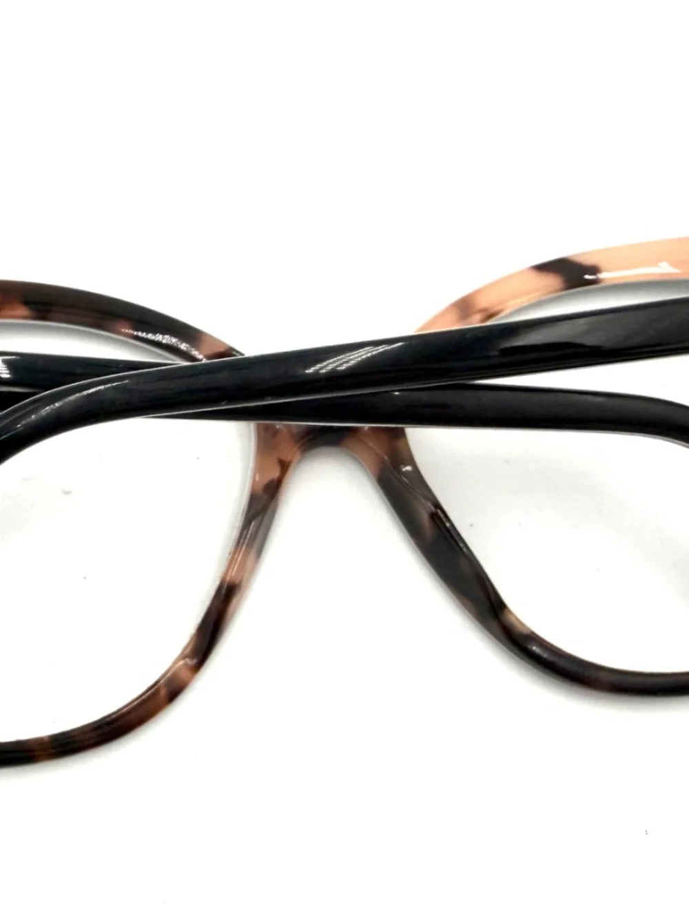 Tom Ford FT5673-B 005 Black Pink Havana Cat Eye Eyeglasses 54-15-140